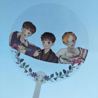 特色廣告扇 / 透明扇 350±20um