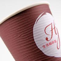 12盎司壓紋紙杯 / 12oz約360c.c / 147g道林紙